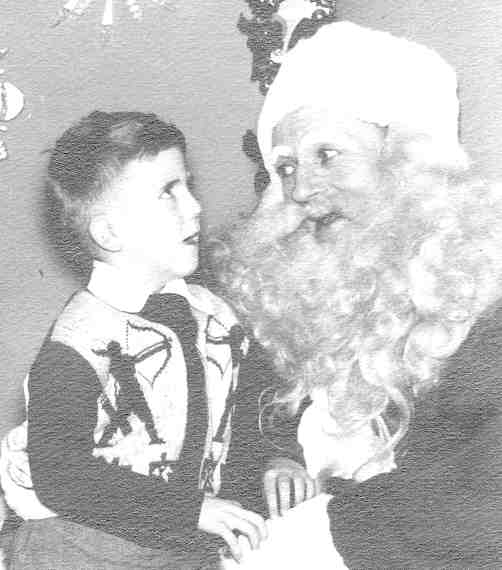 RPM with Santa in 1951